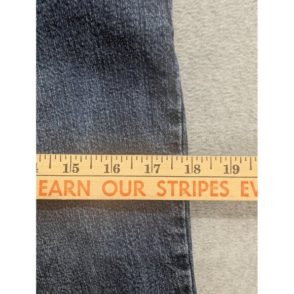 Vintage Zena Jeans Womens 8 Blue Denim Stretch Straight Leg 2000s 814-0118-54 - Picture 5 of 14